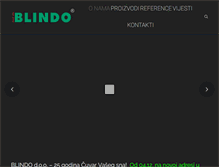 Tablet Screenshot of blindo.hr